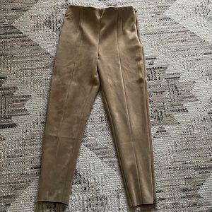 Tan Suede Zara Pants